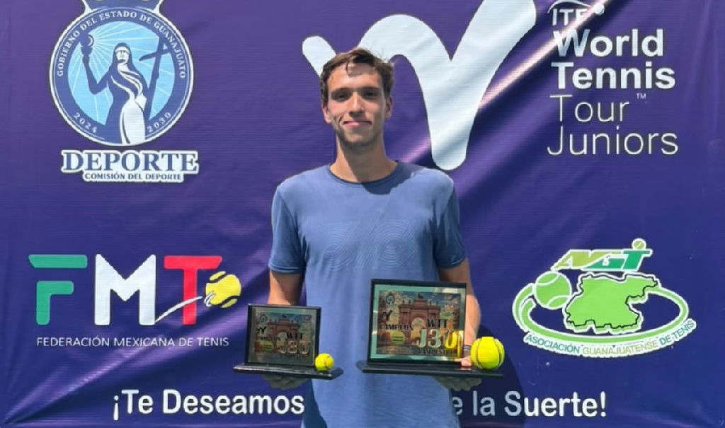 Nicolas Brandão conquista novo título de duplas no circuito juvenil em Leon