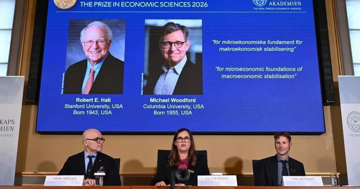Nobel de Economia 2026 premia americanos por fundamentos da estabilização macroeconômica