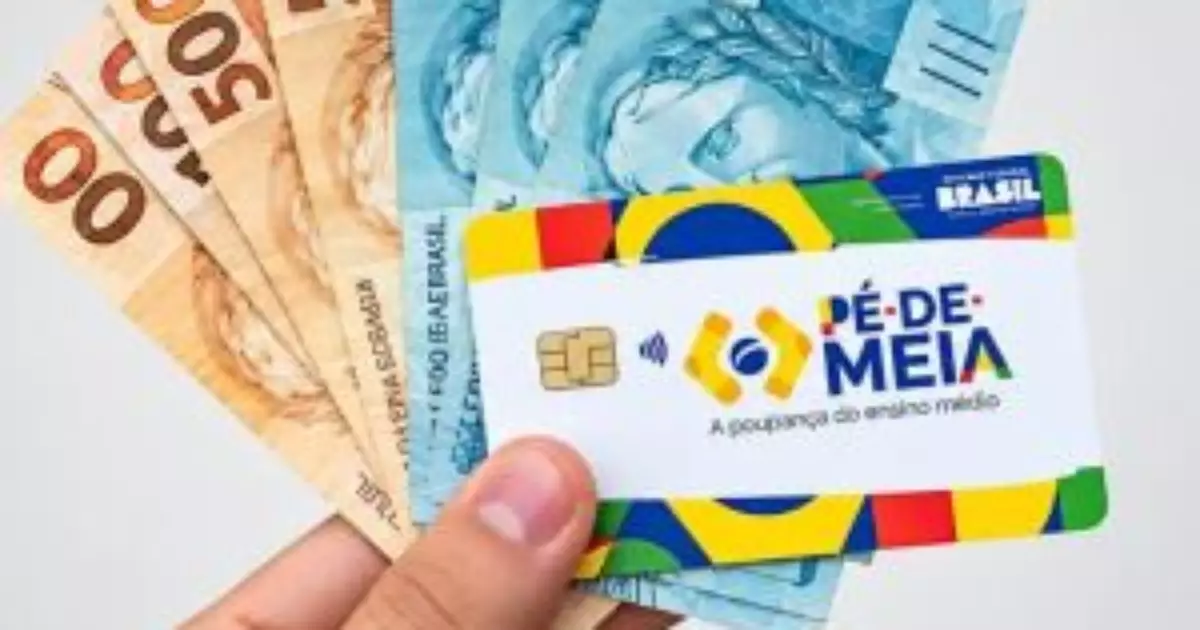 Novo pagamento do pé-de-meia começa nesta segunda-feira para estudantes