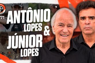 Pai e filho, Antônio e Júnior Lopes relembram bastidores do futebol em podcast