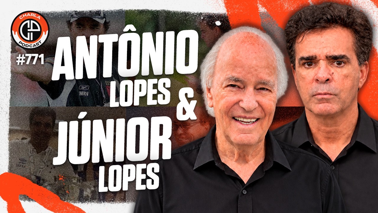 Pai e filho, Antônio e Júnior Lopes relembram bastidores do futebol em podcast