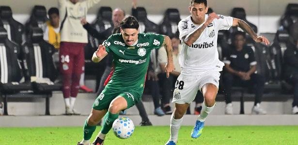 Palmeiras busca vitória na Vila Belmiro para seguir na cola do Flamengo