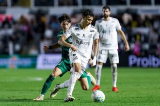 Palmeiras empata sem gols com o Santos e perde a liderança para o Flamengo