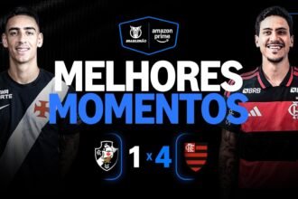 Partida clássica pelo campeonato brasileiro termina com goleada marcante