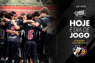 Partida emocionante entre vasco e madureira agita a copa rio sub-15
