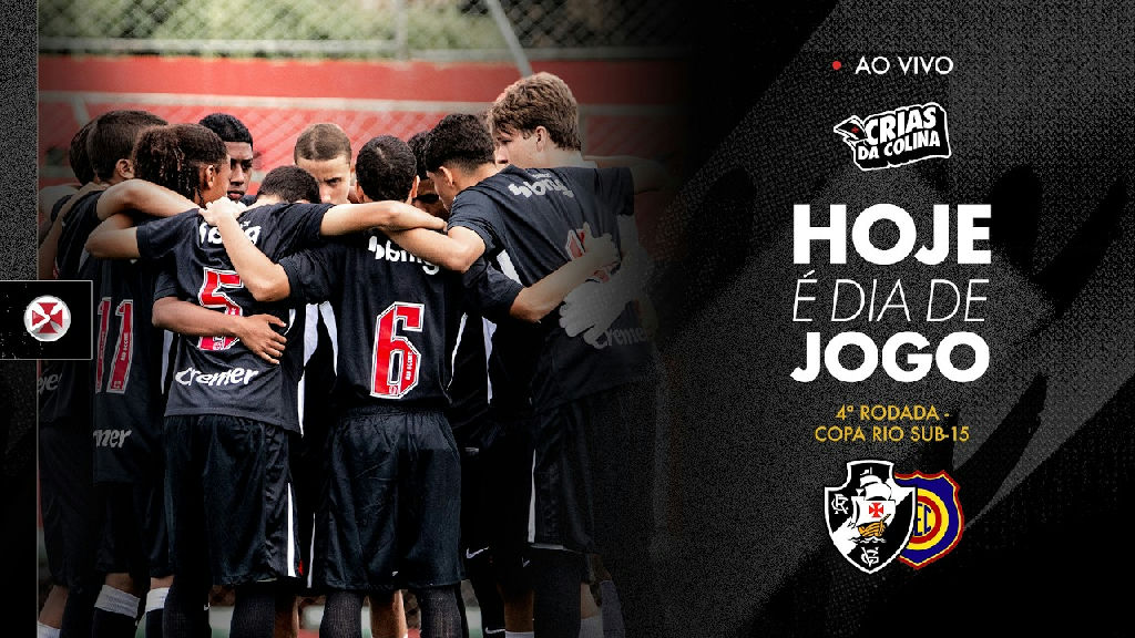 Partida emocionante entre vasco e madureira agita a copa rio sub-15