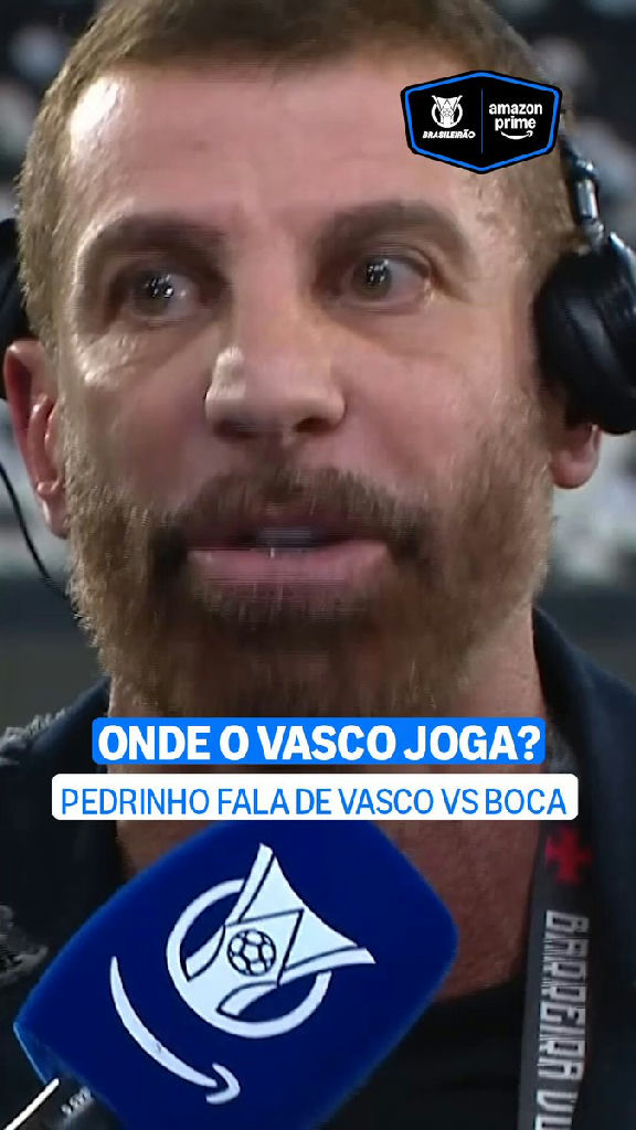 Pedrinho aborda impasse sobre local do confronto entre Vasco e Boca Juniors