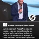 Pedrinho classifica aprovação de venda da SAF como marco histórico para o clube