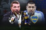 Pedrinho e Riquelme reeditam rivalidade histórica agora como presidentes de Vasco e Boca
