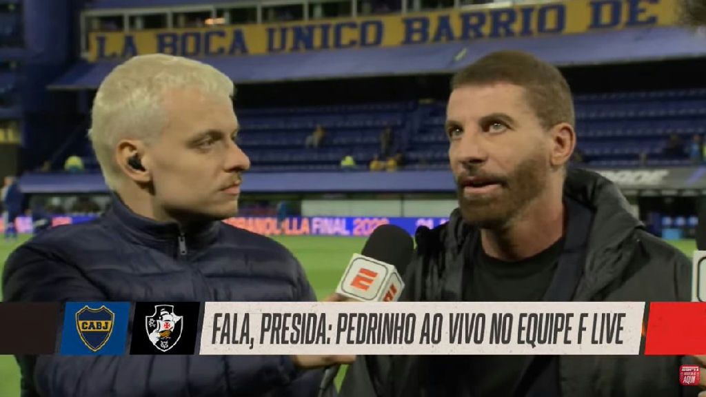 Pedrinho projeta fortalecimento do elenco vascaíno em duelos de grande porte