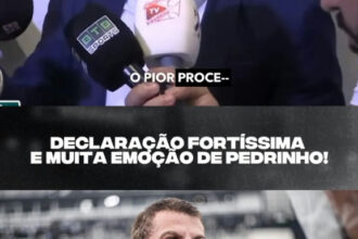 Pedrinho revela bastidores de tensão e impacto emocional na gestão do Vasco