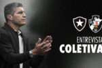 Pedro Emanuel analisa triunfo do Vasco sobre o Botafogo em entrevista coletiva