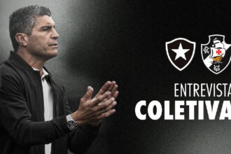 Pedro Emanuel analisa triunfo do Vasco sobre o Botafogo em entrevista coletiva