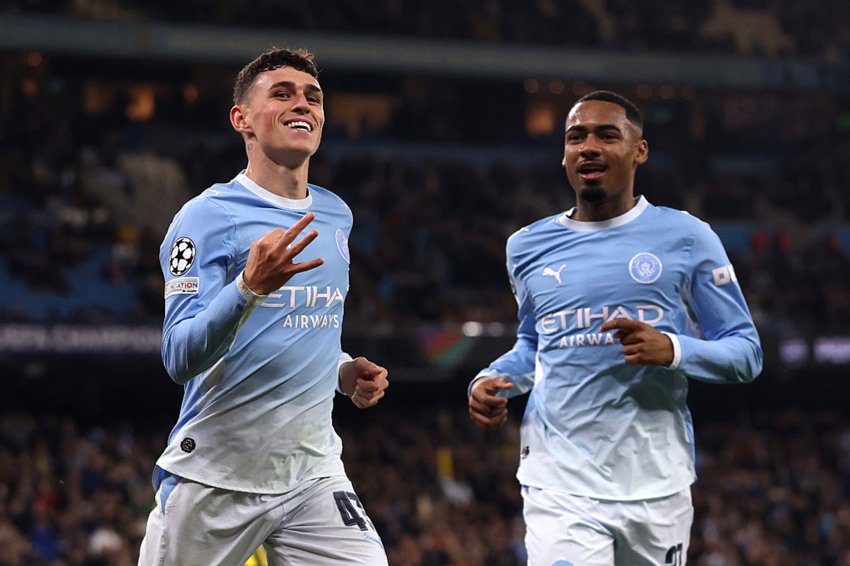 Phil foden brilha, marca primeiro hat-trick e entra no top-5 da liga dos campeões