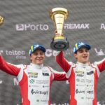 Pipo e Felipe Massa conquistam primeira vitória em dupla na Porsche Cup