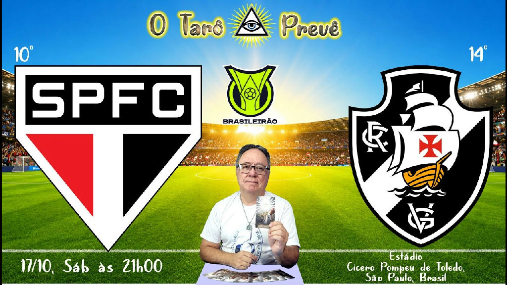 Previsões do tarô apontam os caminhos para o duelo entre São Paulo e Vasco no Brasileirão