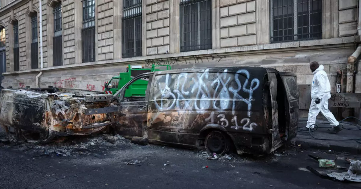 Protestos na frança deixam saldo histórico de detenções e destruição