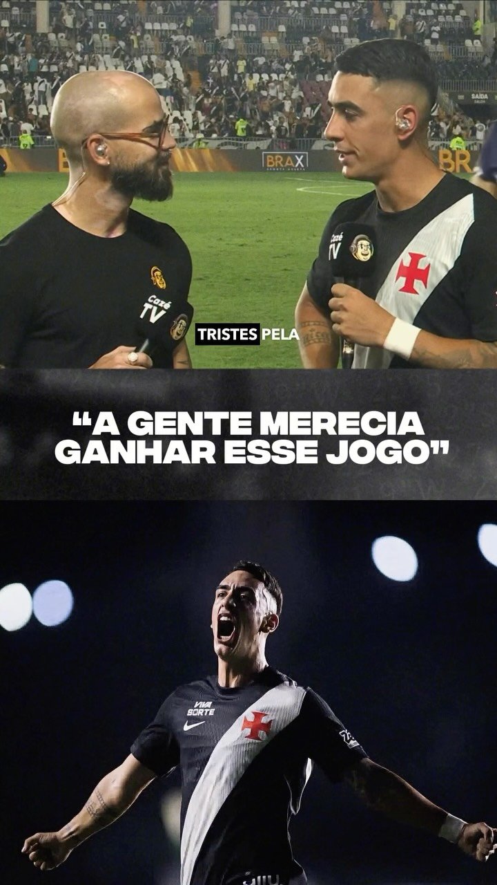 Puma Rodríguez analisa vitória do Vasco e aponta segredo para gols
