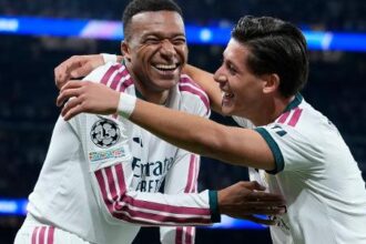 Real Madrid goleia o RB Leipzig com show de gols na Liga dos Campeões