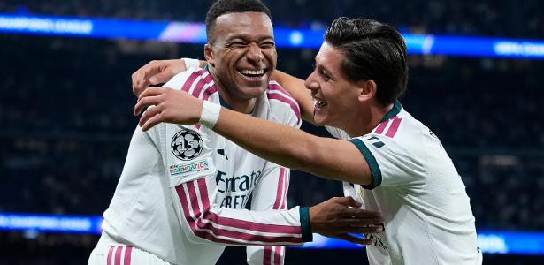 Real Madrid goleia o RB Leipzig com show de gols na Liga dos Campeões
