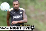 Recuperação de edenílson agita preparação do botafogo para duelo contra o internacional