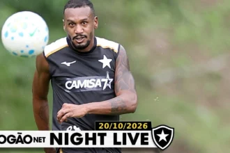 Recuperação de edenílson agita preparação do botafogo para duelo contra o internacional