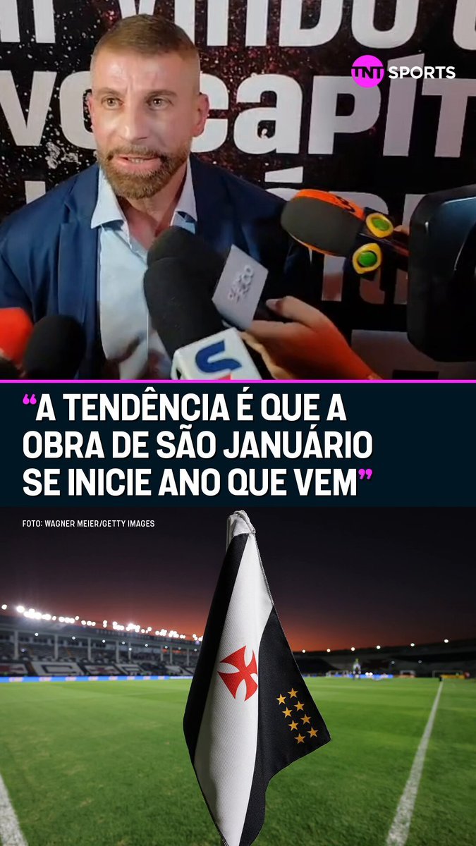 Reforma de São Januário pode começar em 2027 segundo Pedrinho
