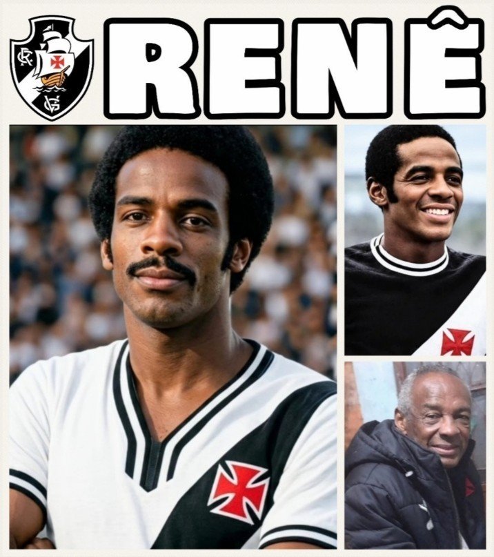Renê completaria 78 anos: relembre a trajetória do zagueiro campeão pelo Vasco