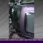 Robert Renan sofre acidente de trânsito mas participa de treinamento normal