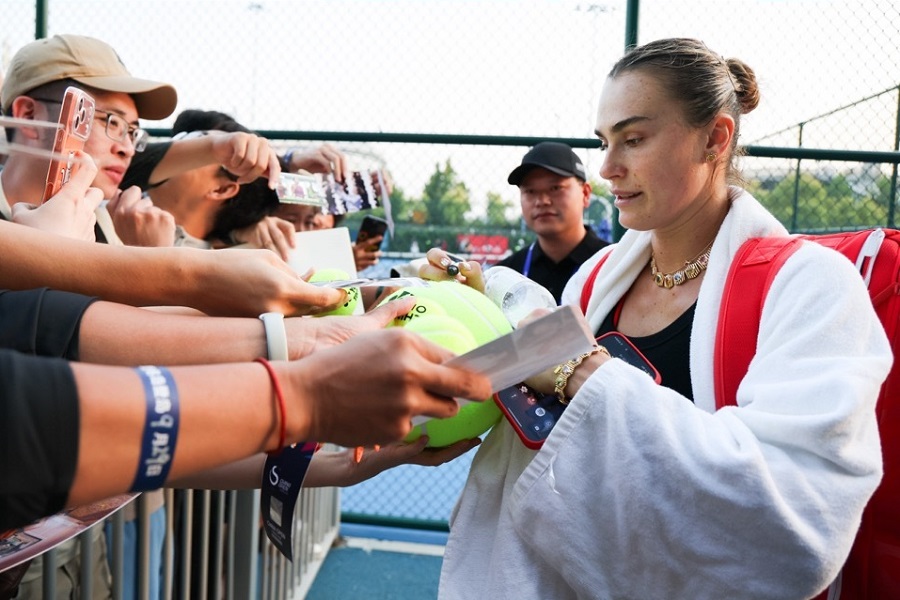 Sabalenka inicia jornada no WTA 1000 de Pequim contra Renata Zarazua