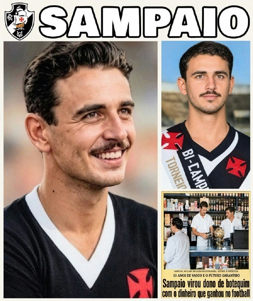 Sampaio: a trajetória do zagueiro histórico que trocou os gramados pelo balcão