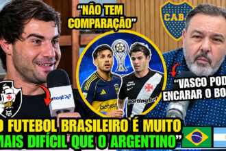 Santi Sosa analisa disparidade entre o futebol brasileiro e o argentino