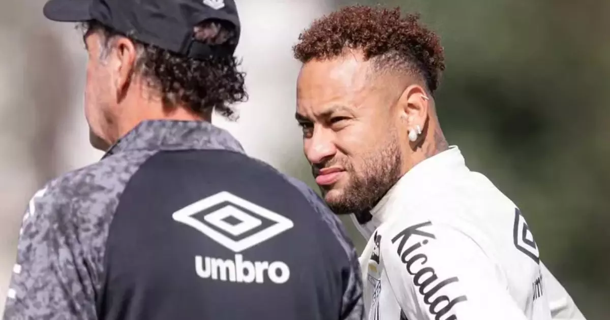 Santos aposta em quarteto ofensivo com Neymar para enfrentar o Bahia