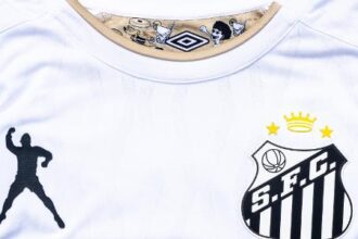 Santos homenageia Pelé com camisa exclusiva de edição limitada