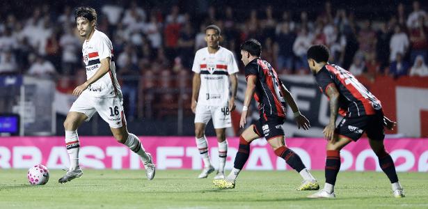 São Paulo supera o Vitória no Morumbi com retorno decisivo de Lucas Moura