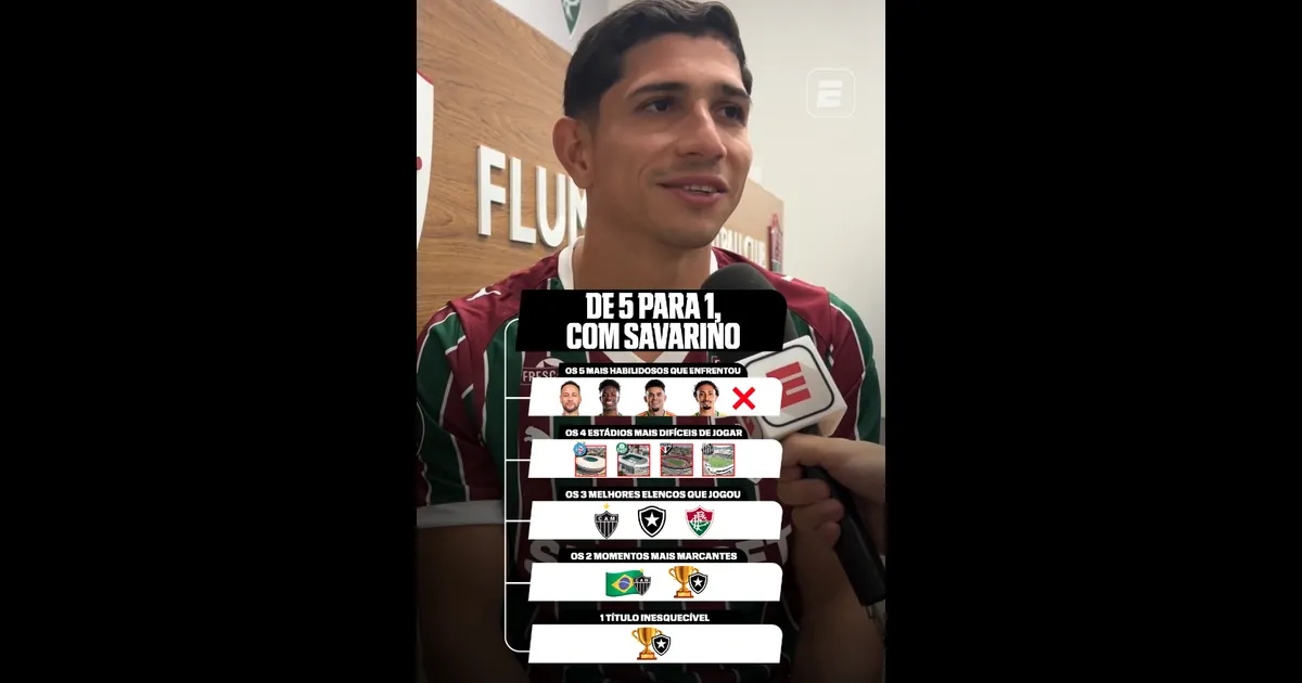 Savarino destaca conquista continental pelo botafogo e relembra trajetória