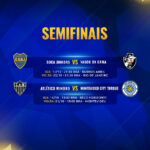 Semifinais da Sul-americana definem caminhos de Boca Juniors e Vasco da Gama
