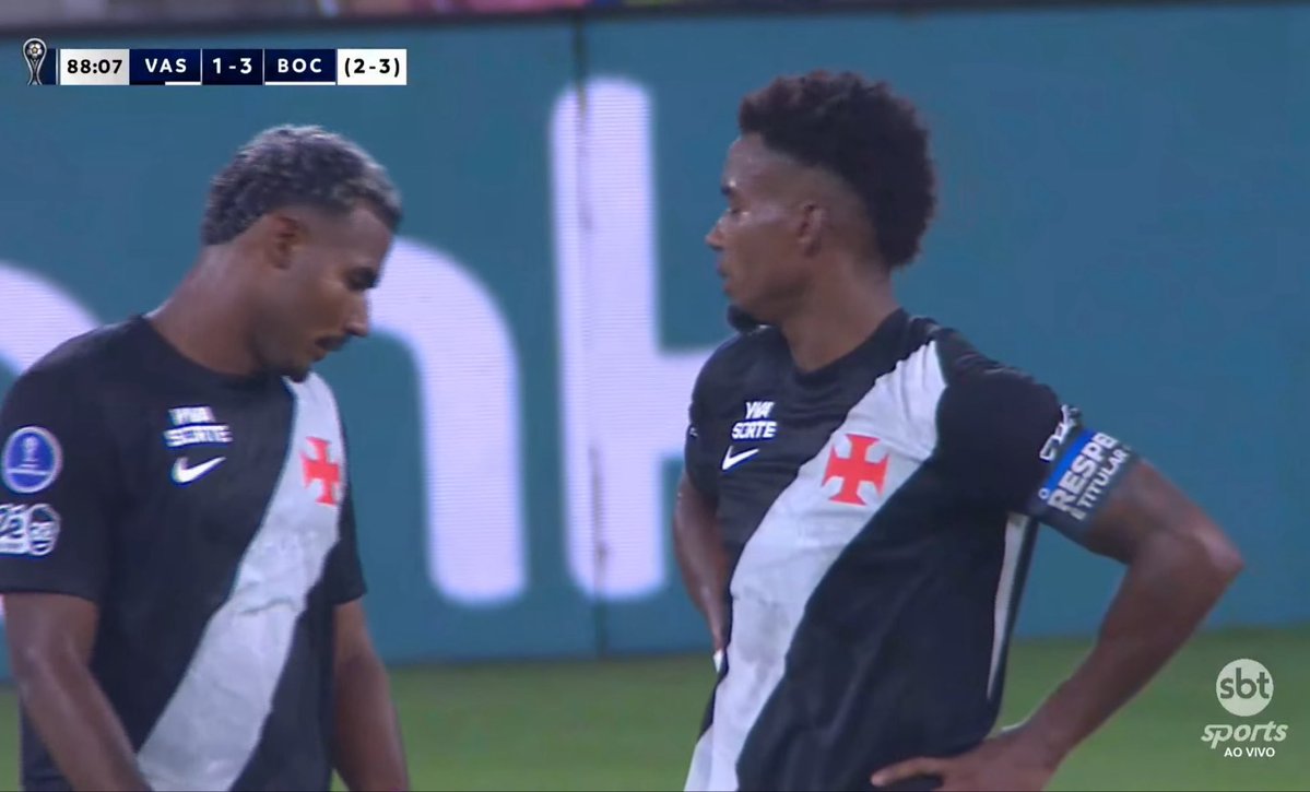 Silêncio na zona mista marca eliminação do Vasco pelo Boca Juniors
