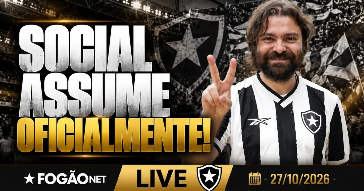 Social assume ações da SAF e John Textor contesta futuro do Botafogo