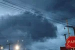 Temporal severo e rajadas intensas colocam o estado em alerta meteorológico