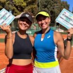 Tênis: brasileira Carolina Bohrer fatura novo caneco de duplas na Itália com Yasmin Ezzat