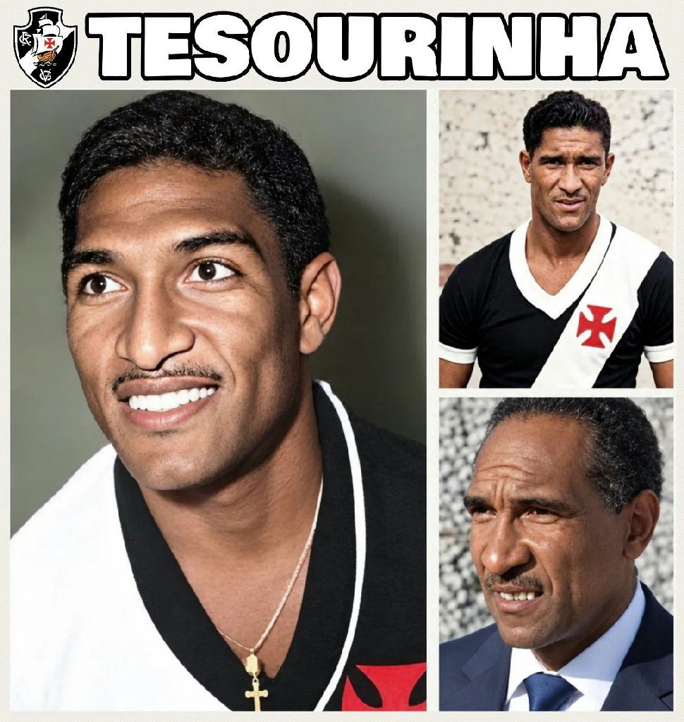 Tesourinha: a trajetória do lendário ponta-direita que marcou época no Vasco