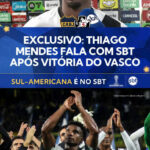 Thiago Mendes analisa triunfo do Vasco sobre o Boca Juniors na Sul-americana