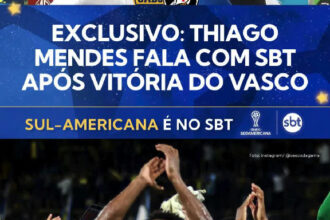 Thiago Mendes analisa triunfo do Vasco sobre o Boca Juniors na Sul-americana