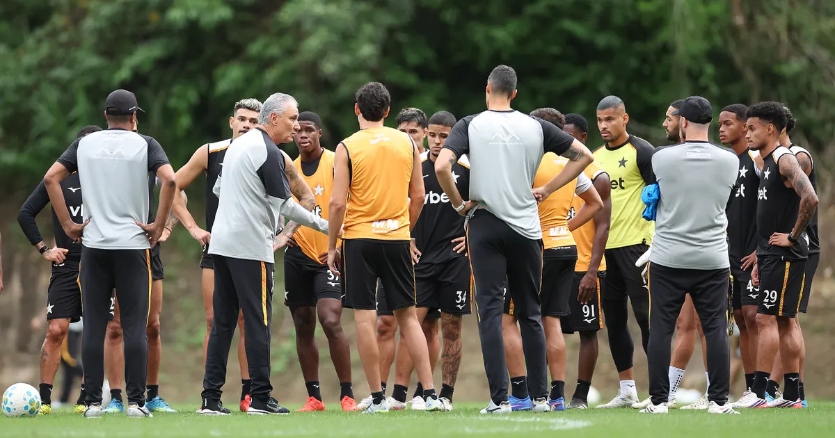 Tite adota postura cautelosa e busca alinhar expectativas no Botafogo