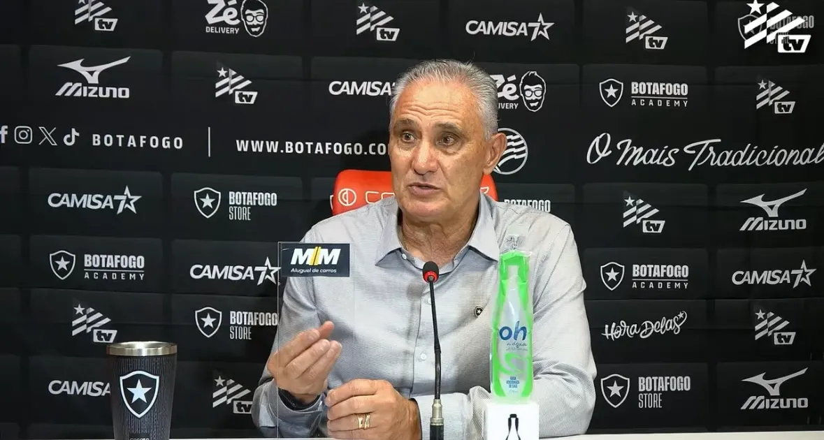 Tite aponta atuação ruim do Botafogo e cobra equipe competitiva