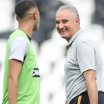 Tite busca alternativas para a armação do Botafogo após lesão de Montoro