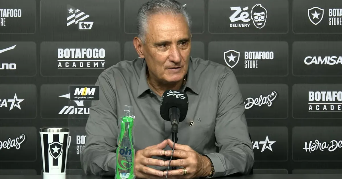 Tite celebra primeiro triunfo no comando do Botafogo