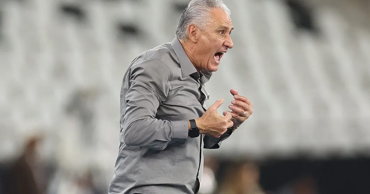 Tite comemora primeira vitória no botafogo e exalta torcida