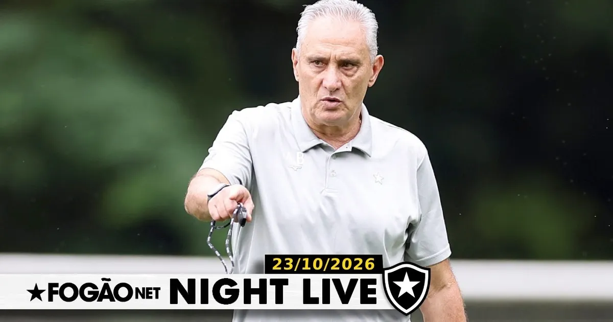 Tite conquista respaldo interno e comanda preparação do Botafogo para duelo